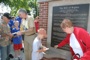 Montezuma, just after unveiling
