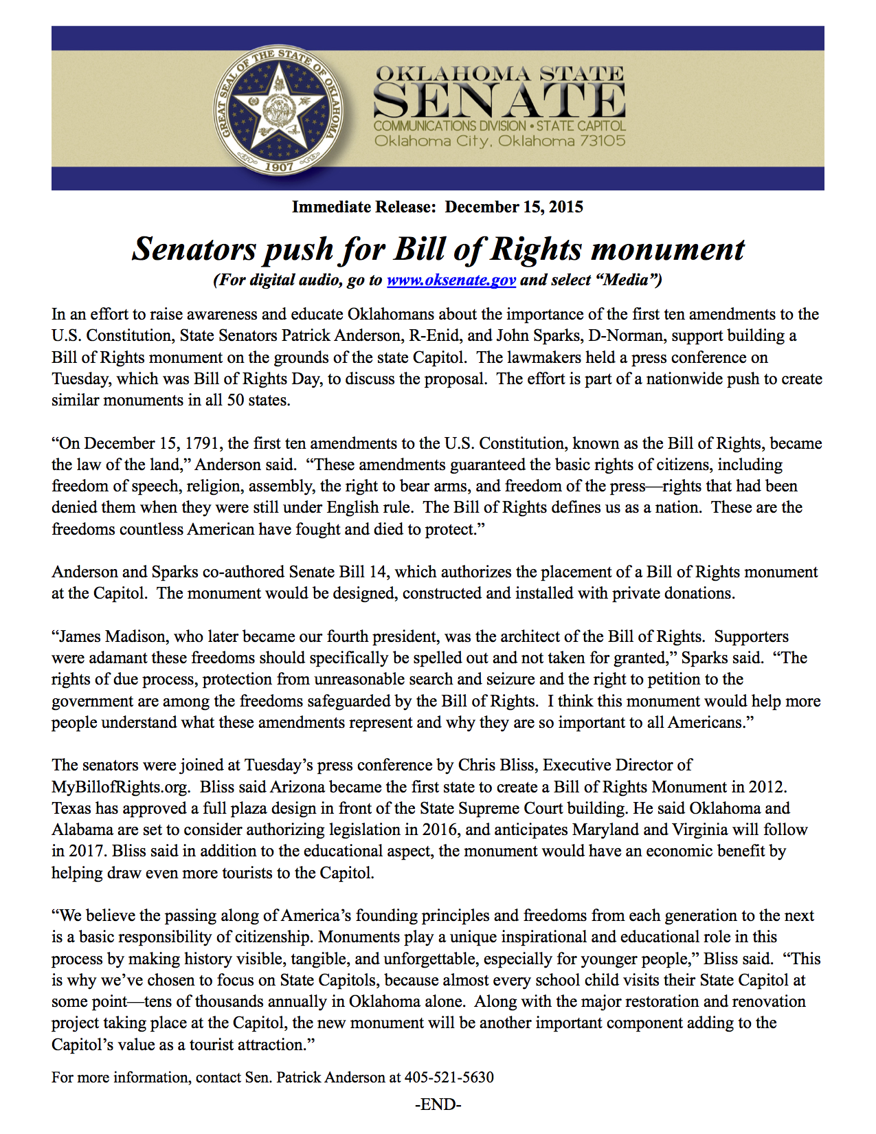 PR-Anderson-Sparks-BillofRightsMonument-12-15-15