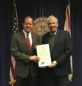Senator Cam Ward and Executive Director Chris Bliss