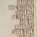 AMENDMENT IV - Text close-up