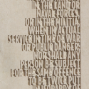 AMENDMENT V- Text close-up